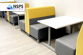 NSPS Metals furniture provided and installed by Vanguard Environments