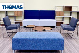 Thomas Instruments furniture provided and installed by Vanguard Environments
